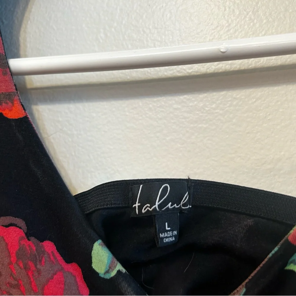 Aritzia Red and Black Fit and Flare Mini Dress - Picture 3 of 4